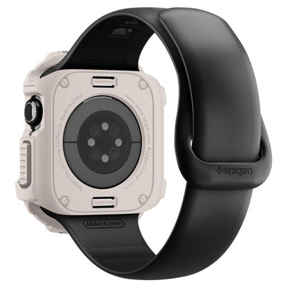 Husa Spigen Rugged Armor V2 pentru Apple Watch Series 10 / 11 42mm, Bej