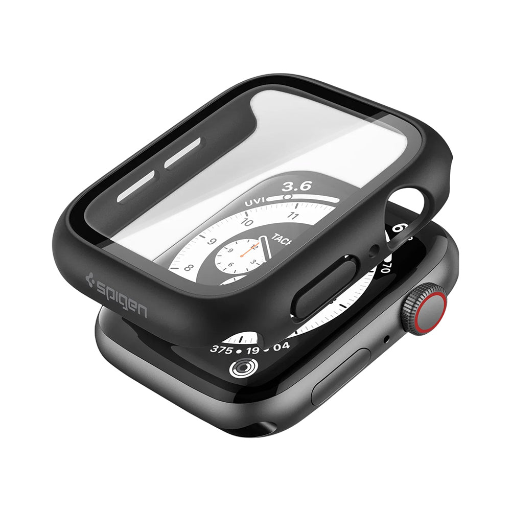 Husa Spigen Thin Fit 360 pentru Apple Watch Series 40mm, Neagra ACS11593