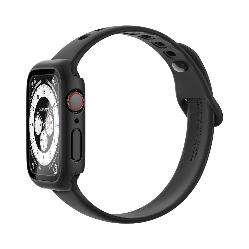 Husa Spigen Thin Fit 360 pentru Apple Watch Series 40mm, Neagra ACS11593