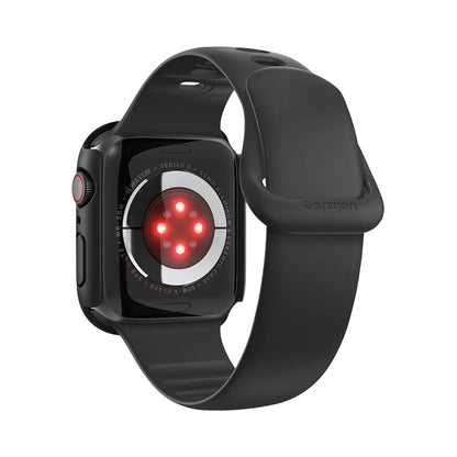 Husa Spigen Thin Fit 360 pentru Apple Watch Series 44mm, Neagra ACS11592