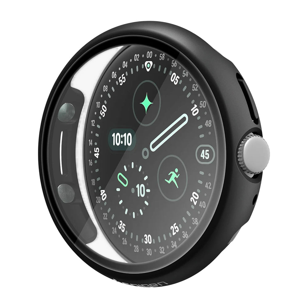 Husa Spigen Thin Fit 360 pentru Google Pixel Watch 45mm Series, Neagra ACS11746