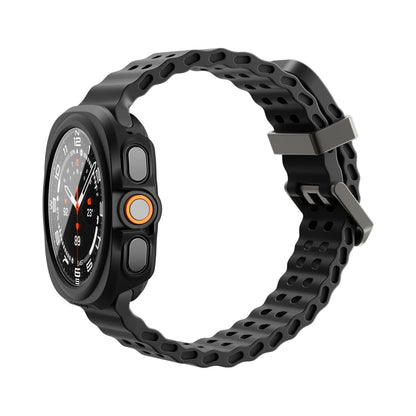 Husa Spigen Thin Fit 360 pentru Samsung Galaxy Watch Ultra2, Neagra ACS11609