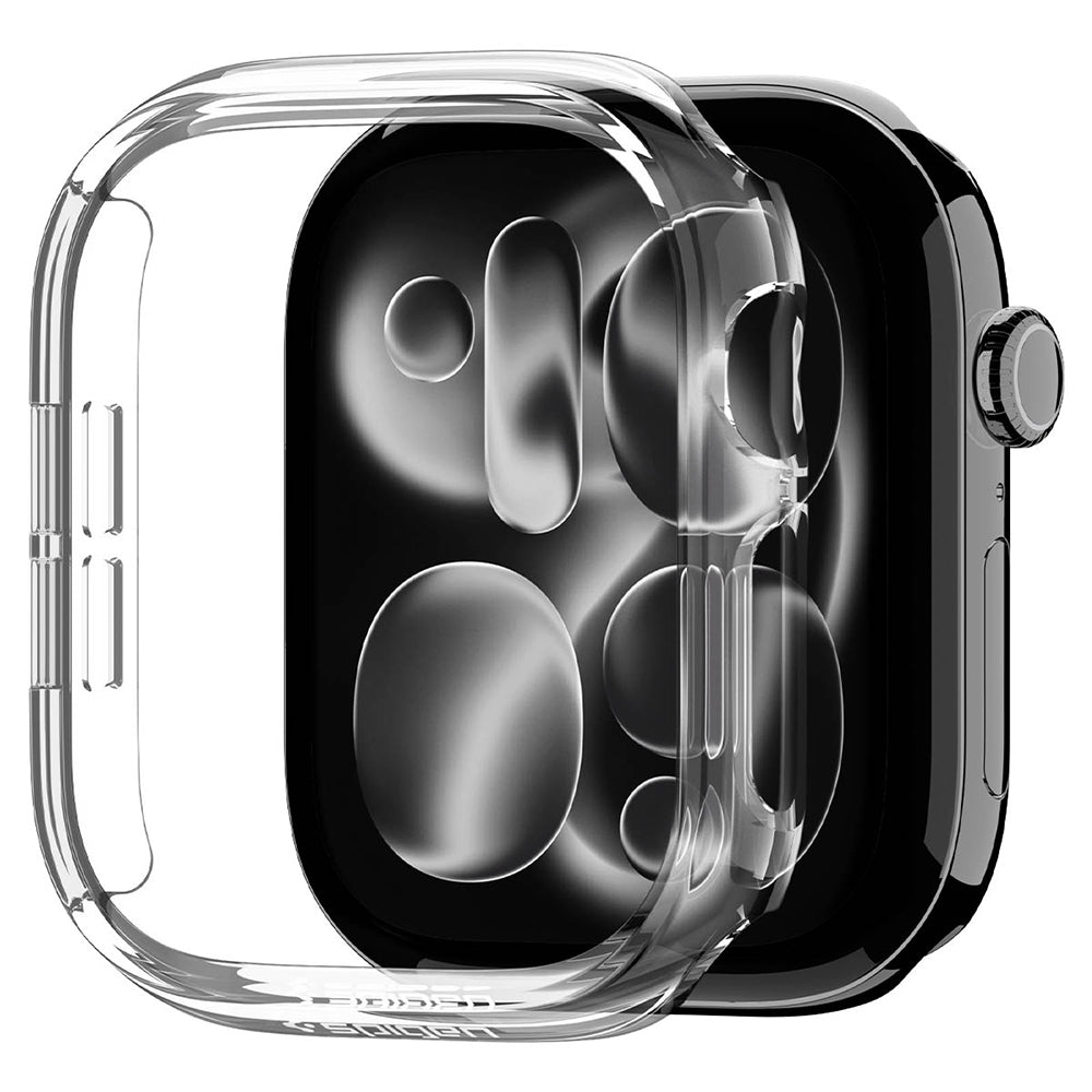 Husa Spigen Thin Fit pentru Apple Watch Series 12 42mm, Transparenta ACS11881