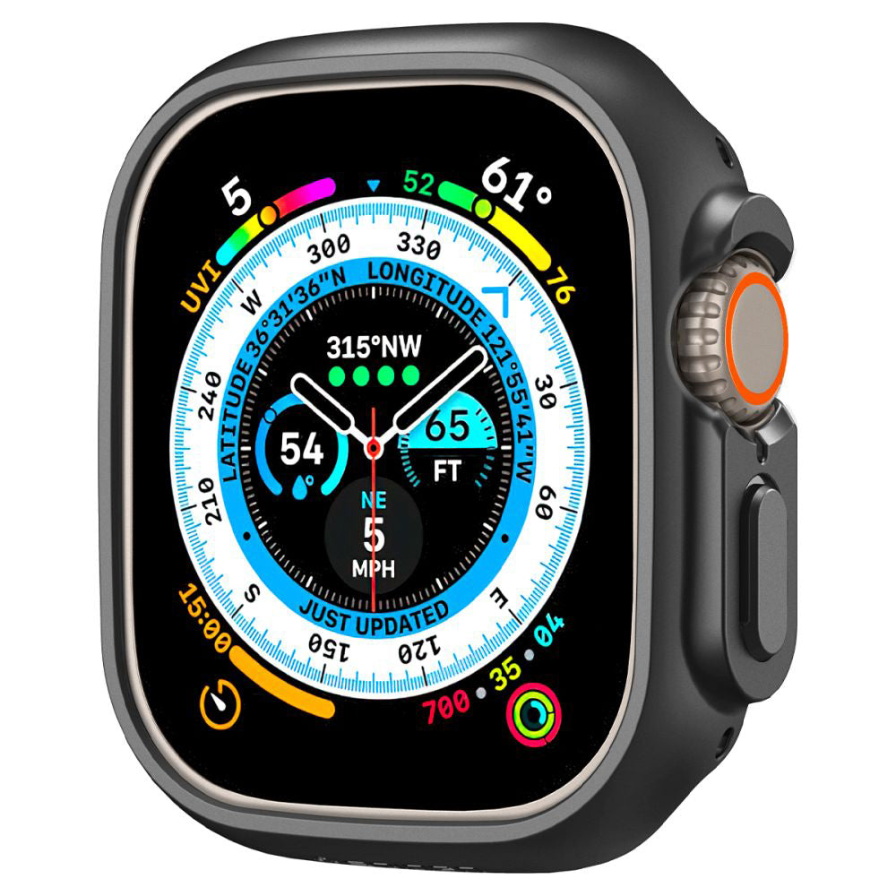 Husa Spigen Thin Fit pentru Apple Watch Ultra Series, Neagra ACS05458