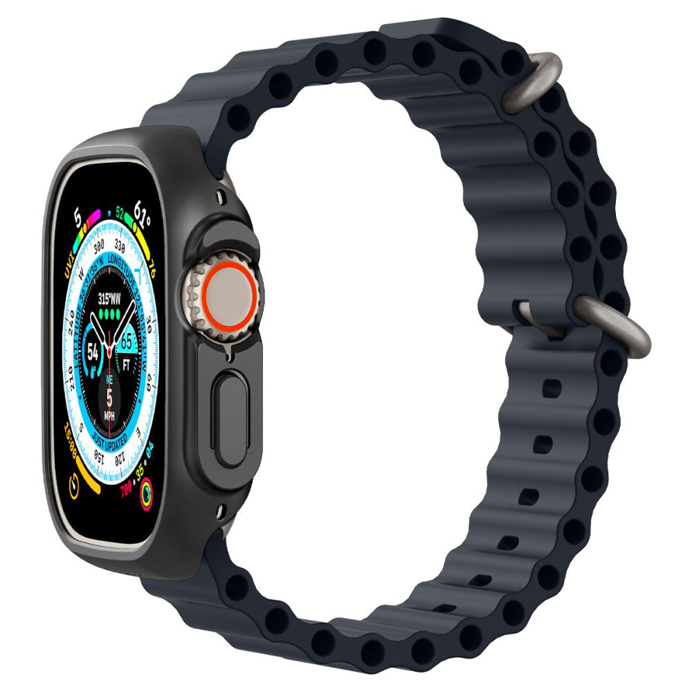Husa Spigen Thin Fit pentru Apple Watch Ultra Series, Neagra ACS05458