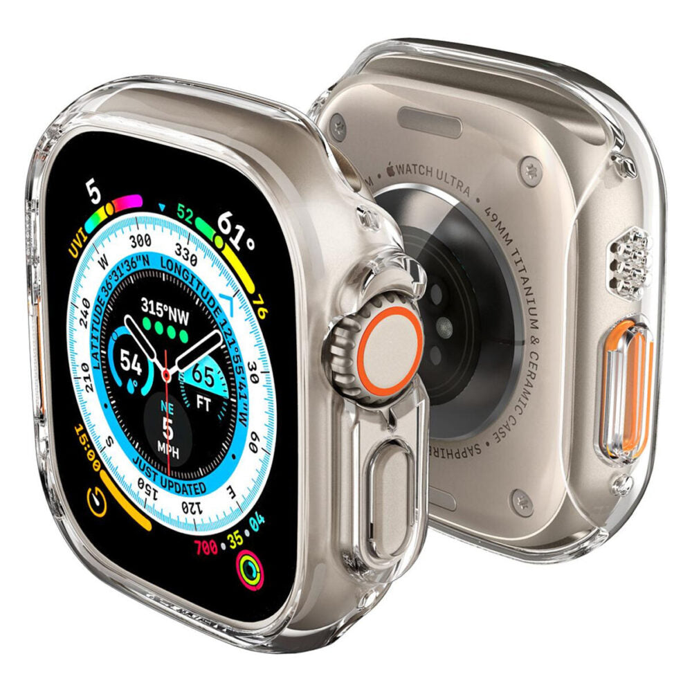 Husa Spigen Thin Fit pentru Apple Watch Ultra Series, Transparenta ACS05917