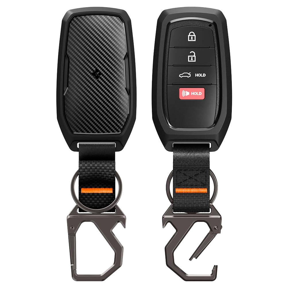 Husa Chei Auto Spigen TK100 pentru Toyota Smart, Neagra ACS11366