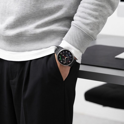 Husa Tech-Protect Defense pentru Samsung Galaxy Watch9 / Watch8 40mm, Set 2 bucati, Neagra / Transparenta