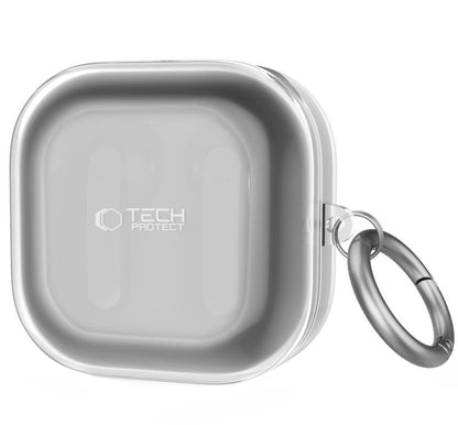 Husa Tech-Protect Flexair pentru Samsung Galaxy Buds4 / Buds4 Pro, Transparenta