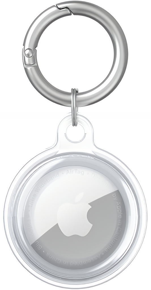 Husa Tech-Protect Icon pentru Apple AirTag, Transparenta