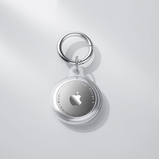 Husa Tech-Protect Icon pentru Apple AirTag, Transparenta