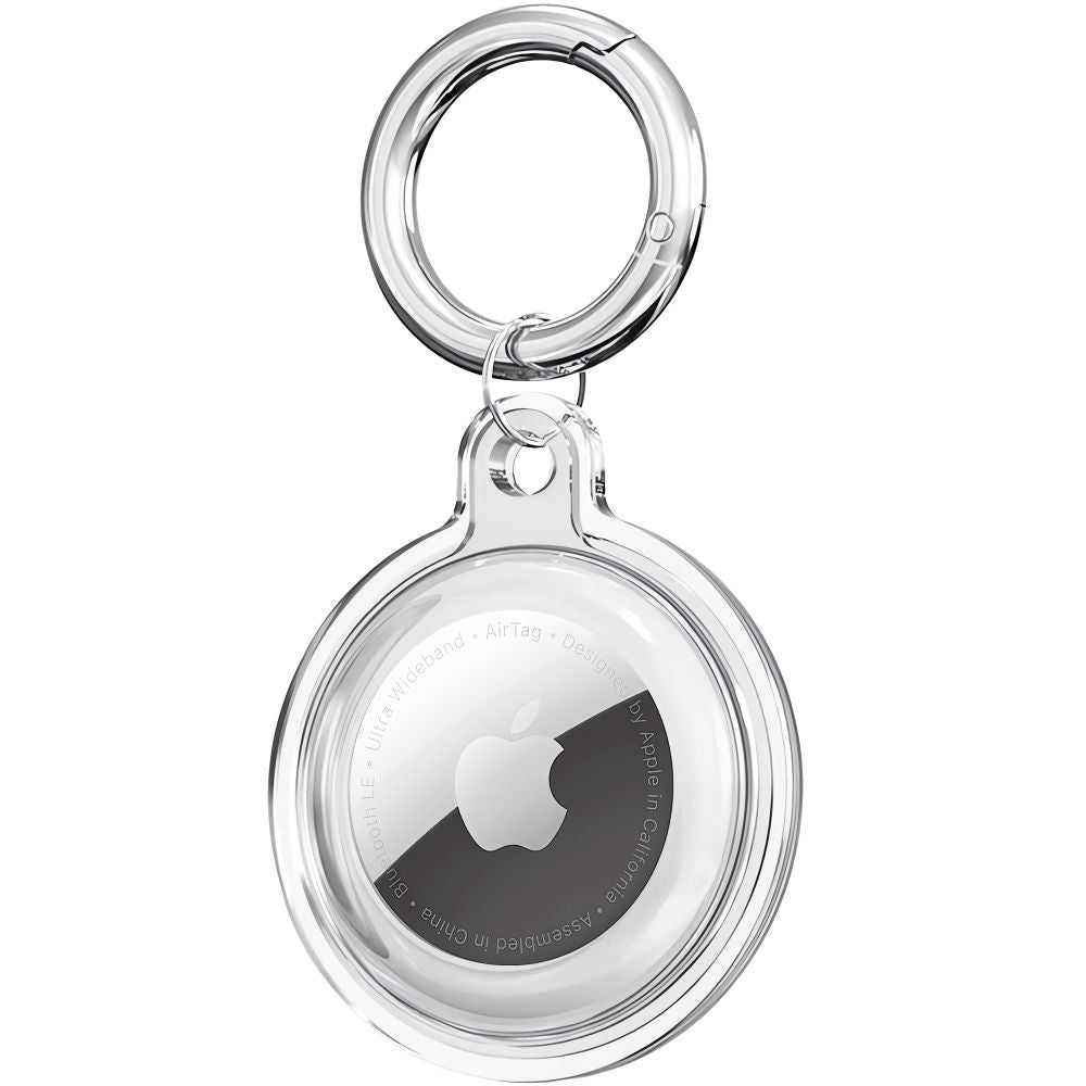 Husa Tech-Protect Icon pentru Apple AirTag, Set 4 bucati, Transparenta