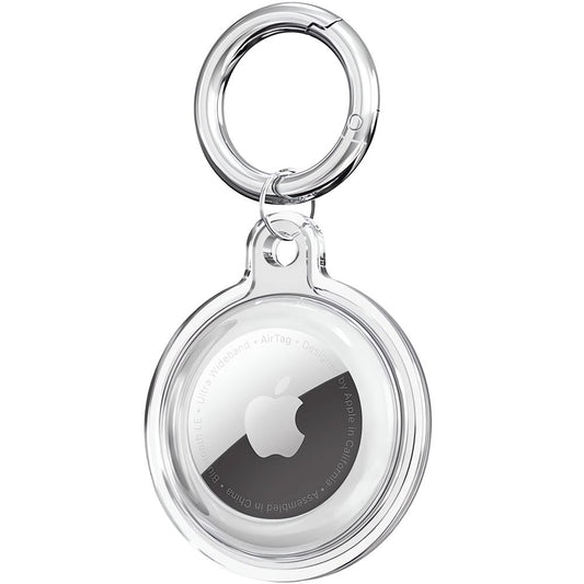 Husa Tech-Protect Icon pentru Apple AirTag, Set 4 bucati, Transparenta