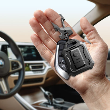 Husa Tech-Protect Kevlar Pro pentru Apple AirTag, Neagra