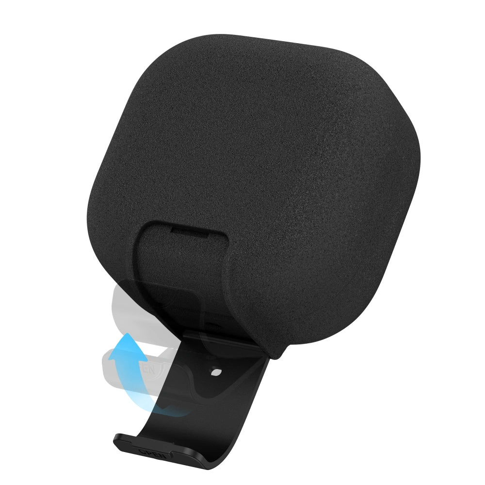 Husa Tech-Protect Slim Hook pentru Samsung Galaxy Buds4 / Buds4 Pro, Neagra