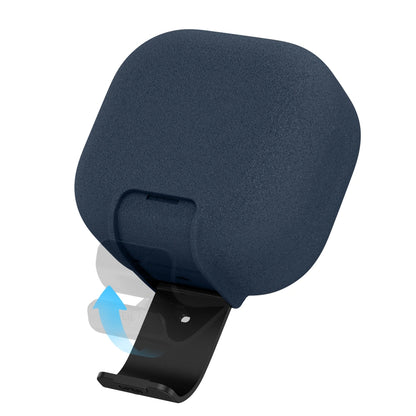 Husa Tech-Protect Slim Hook pentru Samsung Galaxy Buds4 / Buds4 Pro, Bleumarin