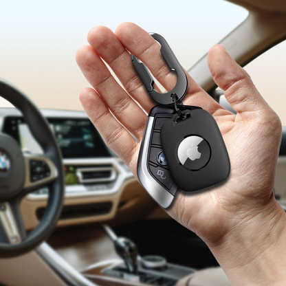 Husa Tech-Protect Velar pentru Apple AirTag, Neagra
