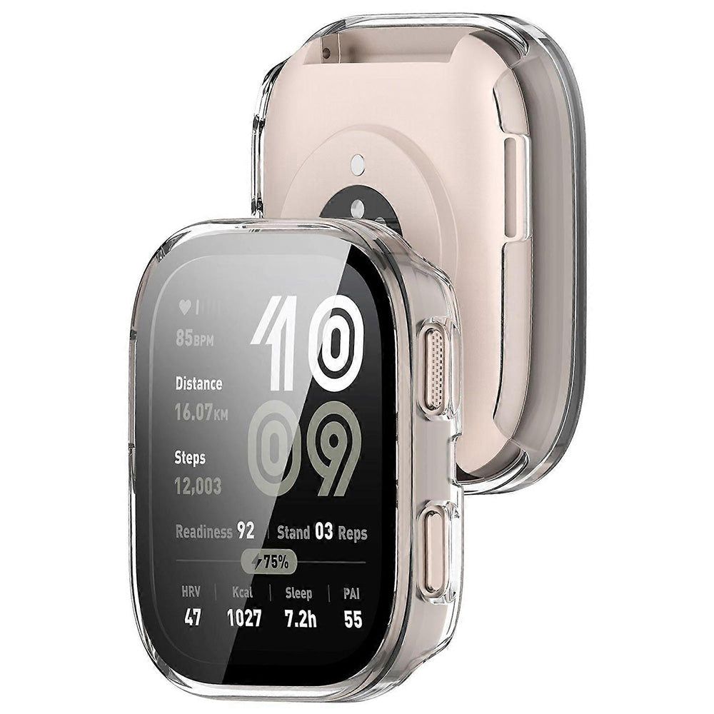 Husa Techsuit Defense360 Pro pentru Amazfit Bip 6, Transparenta