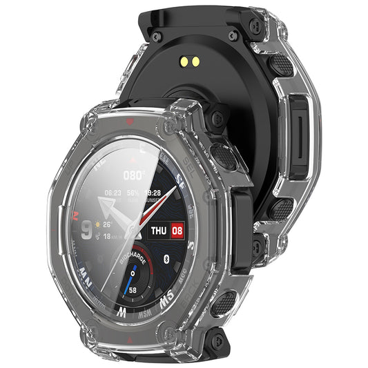 Husa Techsuit Defense360 Pro pentru Amazfit T-Rex 3 Pro, Transparenta