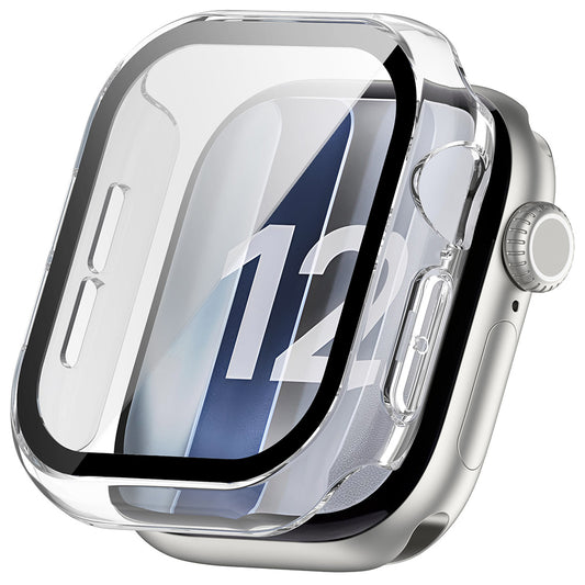 Husa Techsuit Defense360 Pro pentru Apple Watch 12 46mm, Transparenta