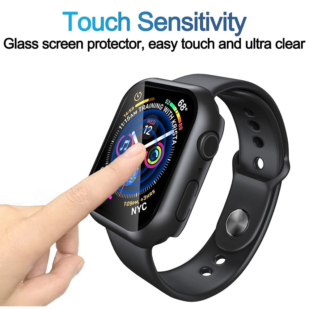 Husa Techsuit Defense360 Pro pentru Apple Watch 7 41mm Series, Neagra