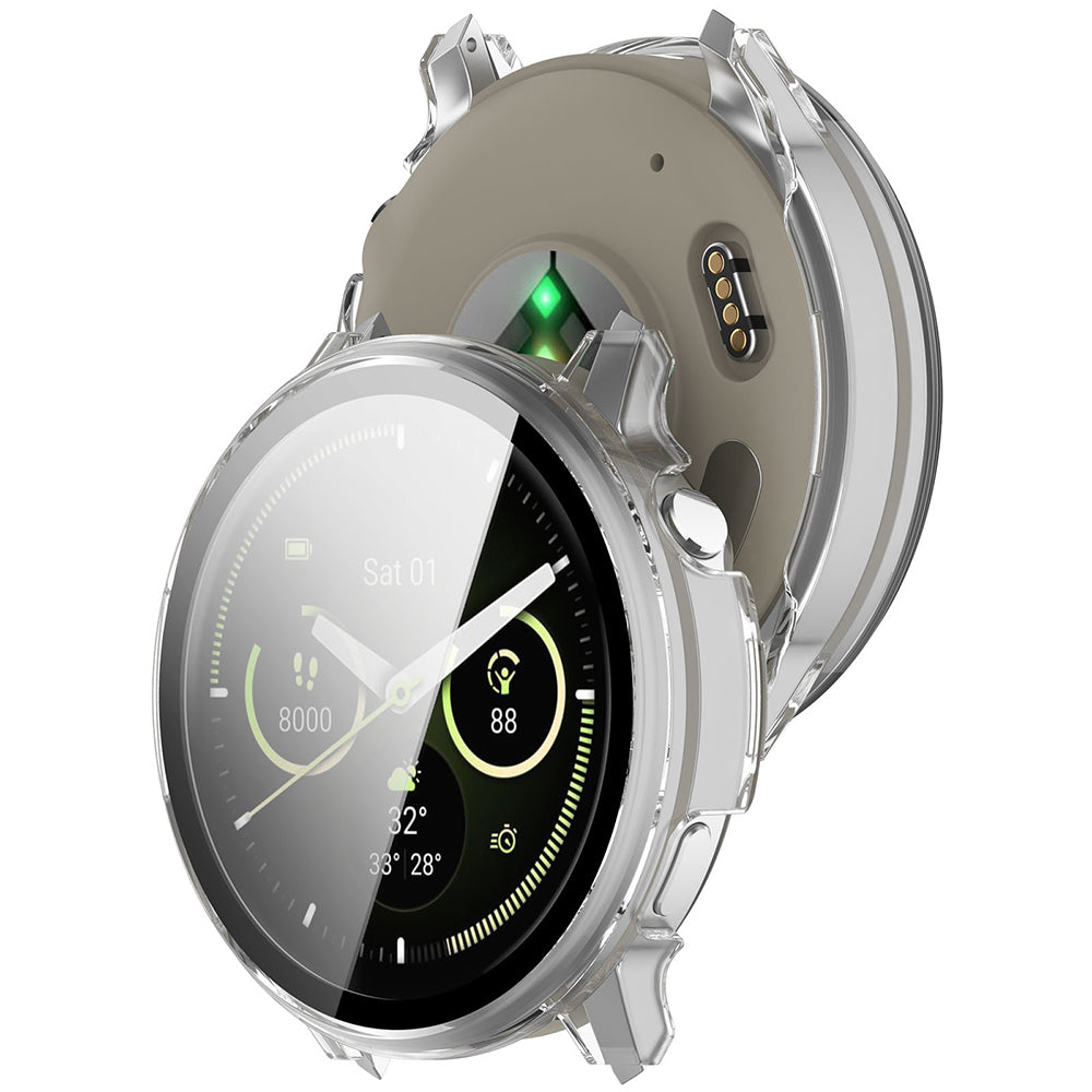 Husa Techsuit Defense360 Pro pentru Garmin Venu 4 41mm, Transparenta