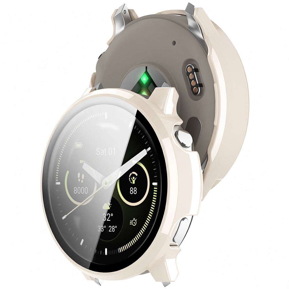 Husa Techsuit Defense360 Pro pentru Garmin Venu 4 45mm, Bej