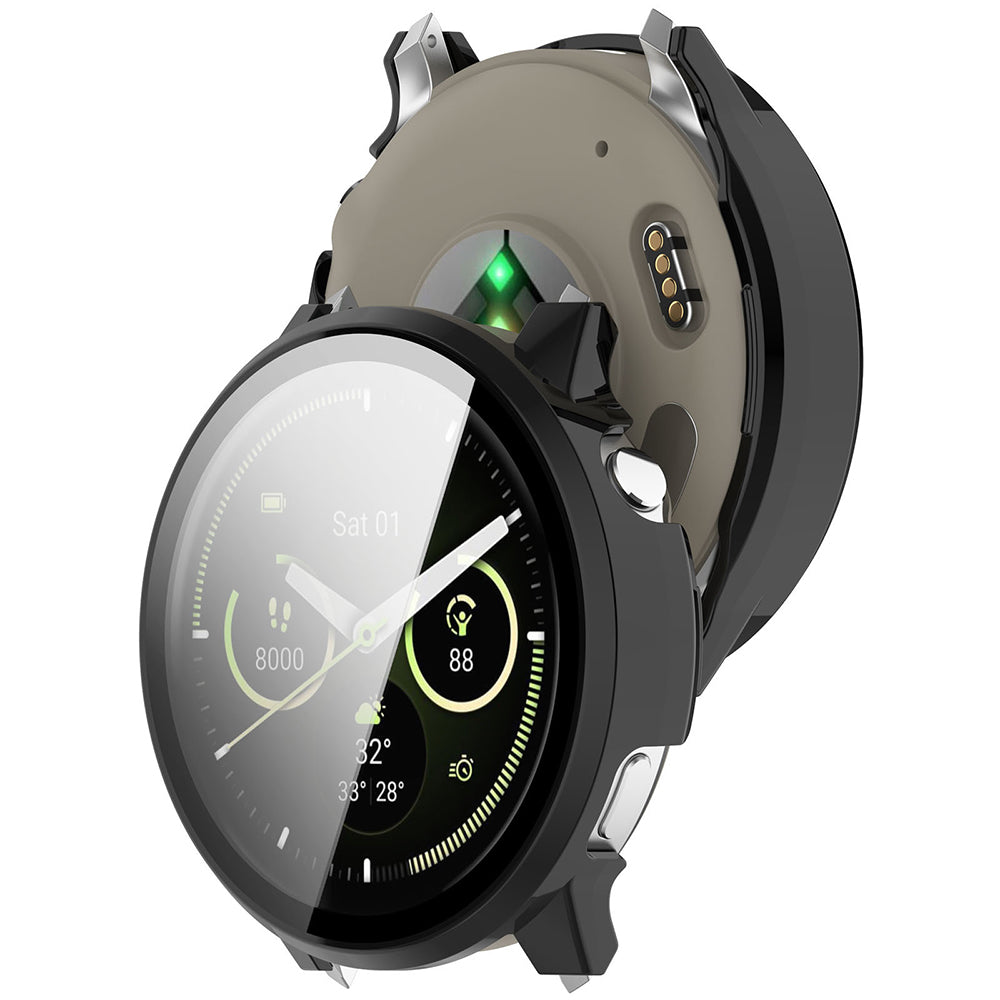 Husa Techsuit Defense360 Pro pentru Garmin Venu 4 45mm, Neagra