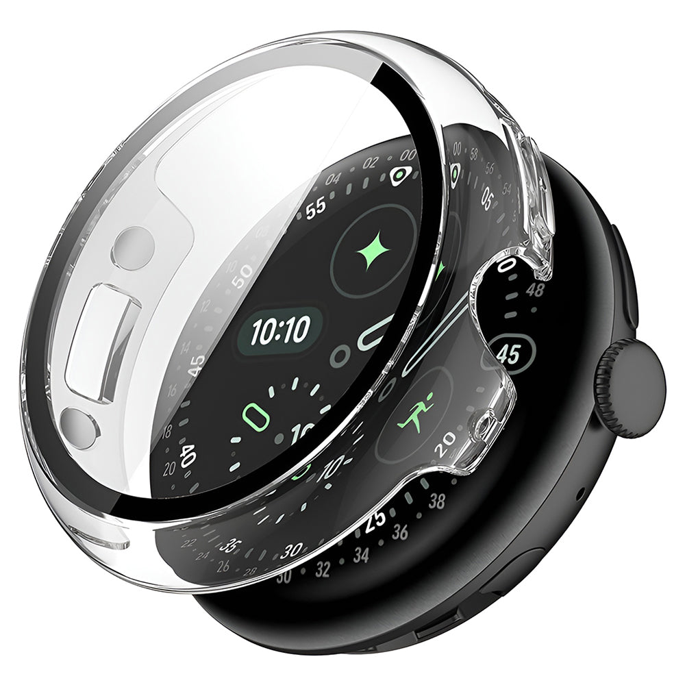 Husa Techsuit Defense360 Pro pentru Google Pixel Watch 4 41mm, Transparenta