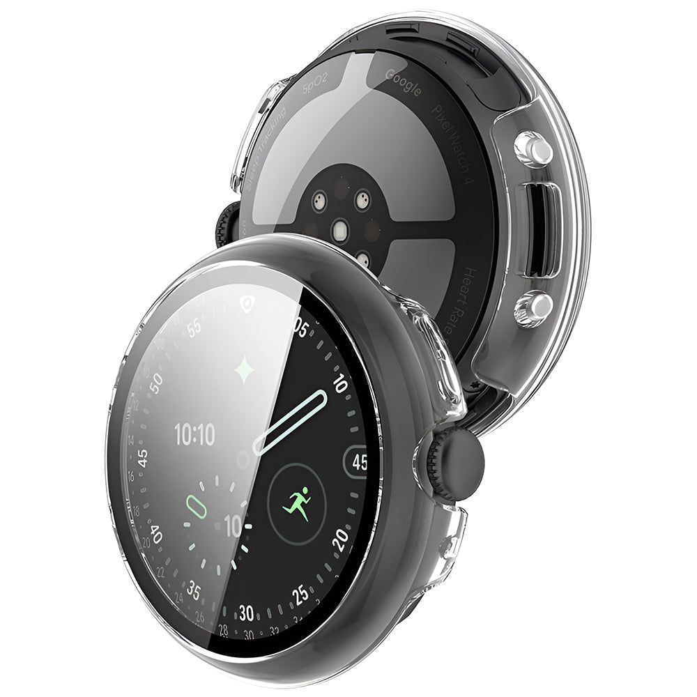Husa Techsuit Defense360 Pro pentru Google Pixel Watch 4 45mm, Transparenta