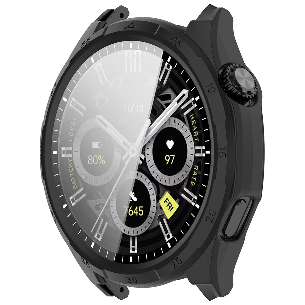 Husa Techsuit Defense360 Pro pentru Honor Watch 6, Neagra