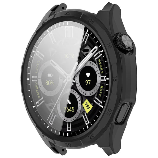Husa Techsuit Defense360 Pro pentru Honor Watch 6, Neagra