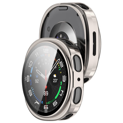 Husa Techsuit Defense360 Pro pentru Samsung Galaxy Watch8 44mm, Argintie Perlat