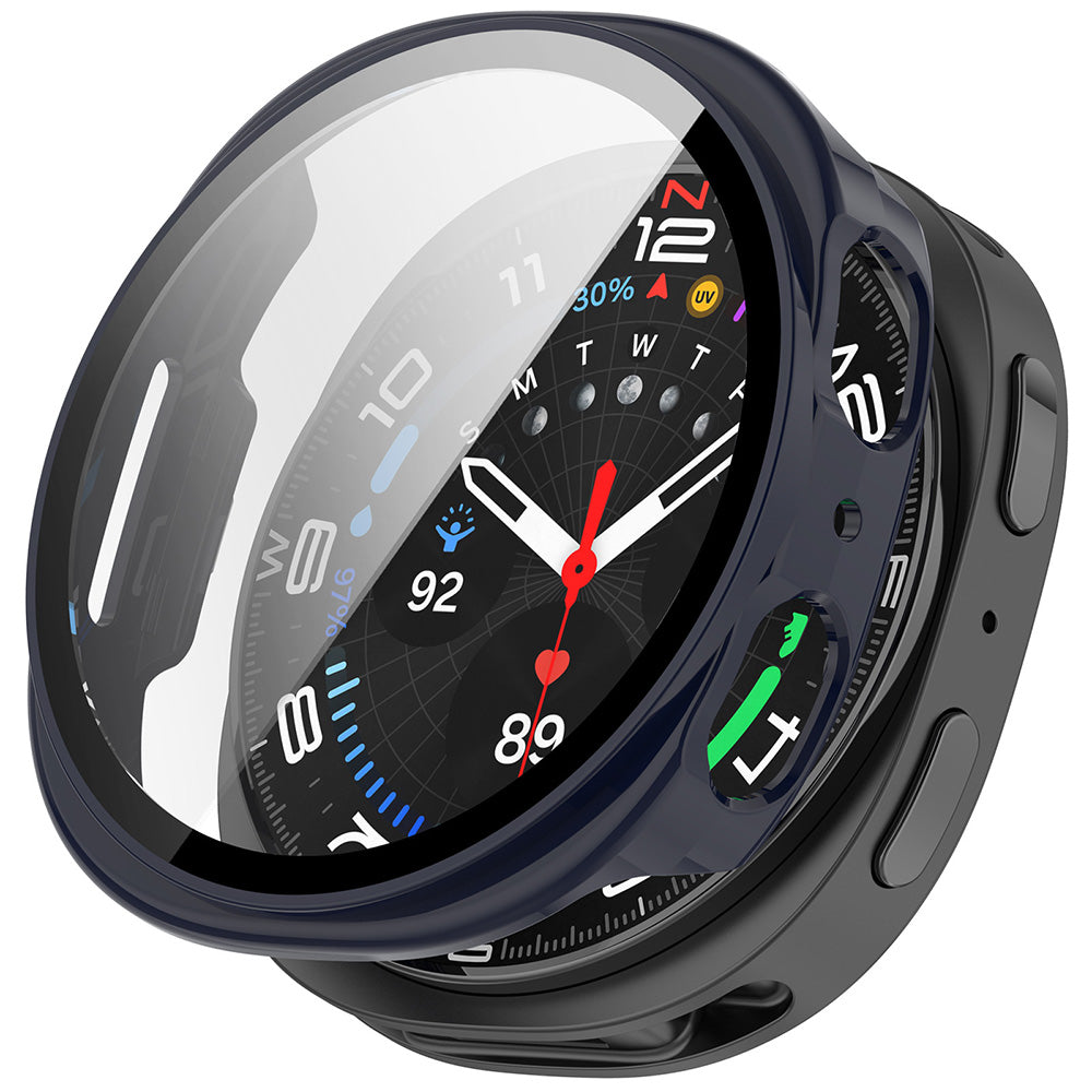 Husa Techsuit Defense360 Pro pentru Samsung Galaxy Watch8 44mm, Bleumarin