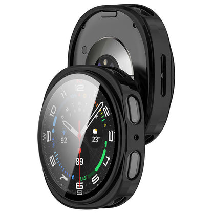 Husa Techsuit Defense360 Pro pentru Samsung Galaxy Watch9 / Watch8 44mm, Neagra Mata