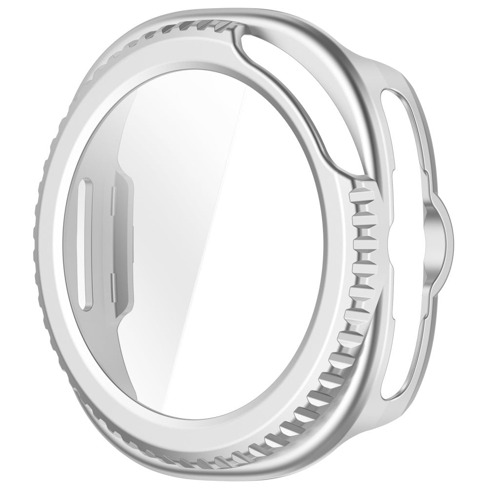 Husa Techsuit Defense360 Pro pentru Samsung Galaxy Watch8 Classic, Argintie