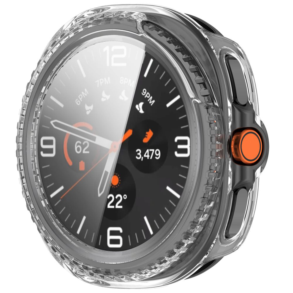 Husa Techsuit Defense360 Pro pentru Samsung Galaxy Watch8 Classic, Transparenta