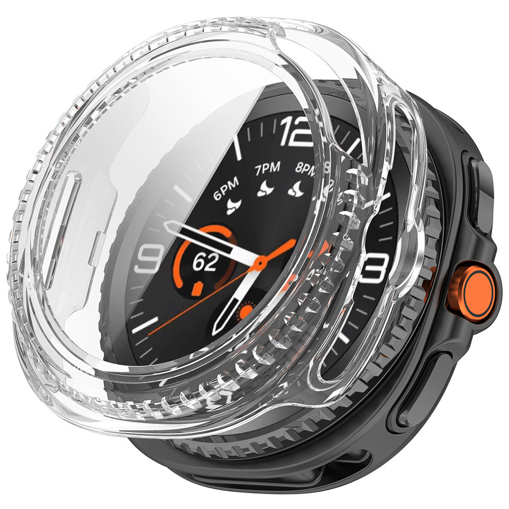 Husa Techsuit Defense360 Pro pentru Samsung Galaxy Watch8 Classic, Transparenta