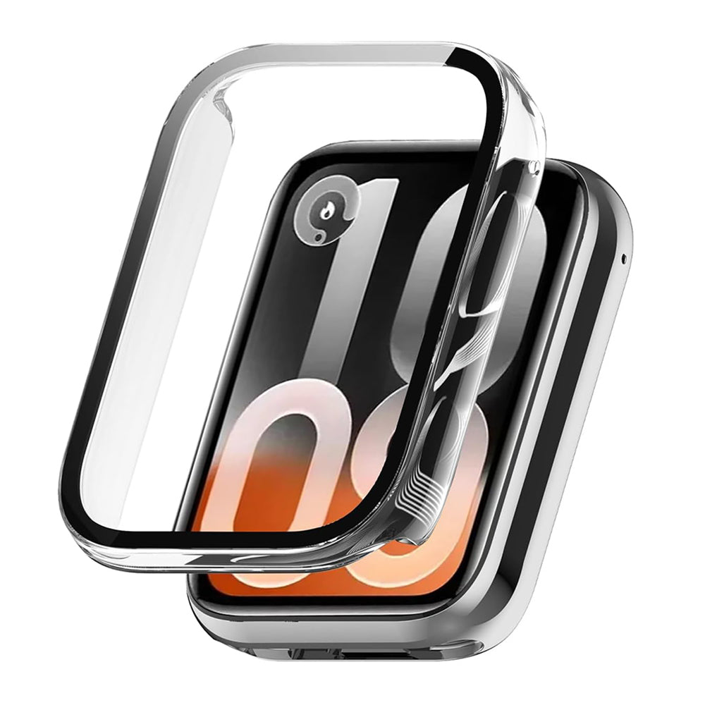 Husa  Techsuit Defense360 Pro pentru Xiaomi Smart Band 10 Pro, Transparenta