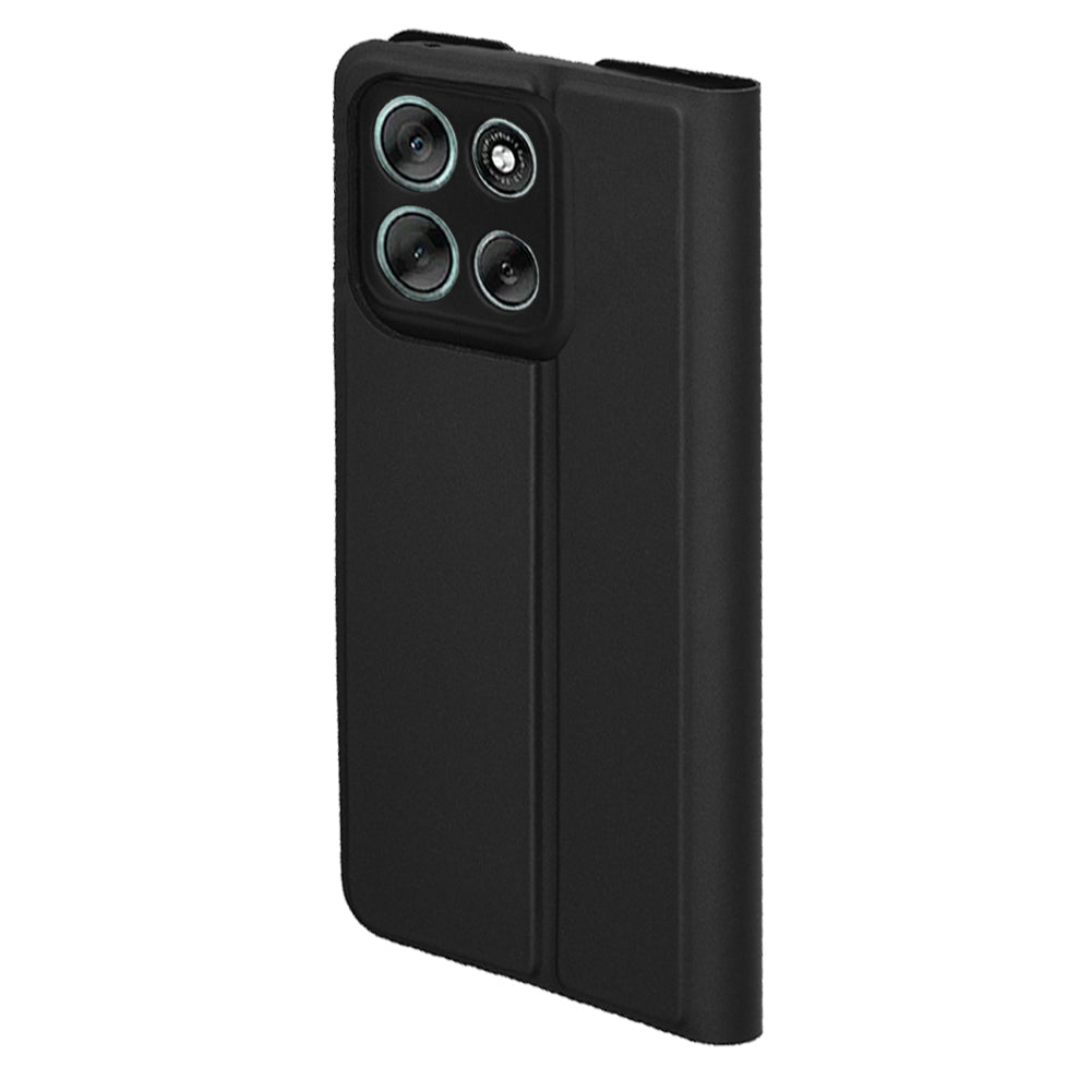 Husa pentru Motorola Moto G56, Techsuit, Magskin Book, Neagra