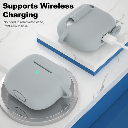 Husa Techsuit Silicone pentru Apple AirPods 3, Mov