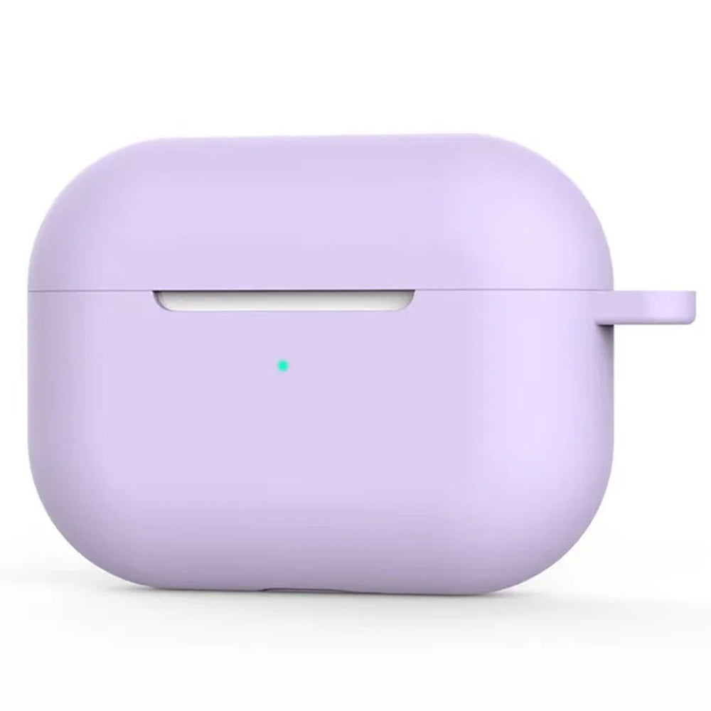Husa Techsuit Silicone pentru Apple AirPods 4, Mov