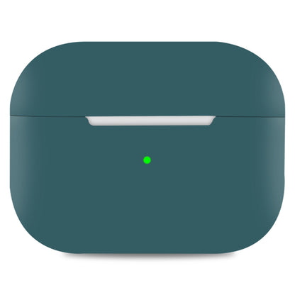 Husa Techsuit Silicone pentru Apple AirPods 4, Verde Inchis