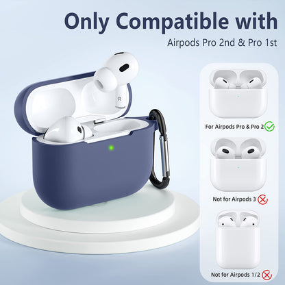 Husa Techsuit Silicone pentru Apple AirPods Pro Series, Gri