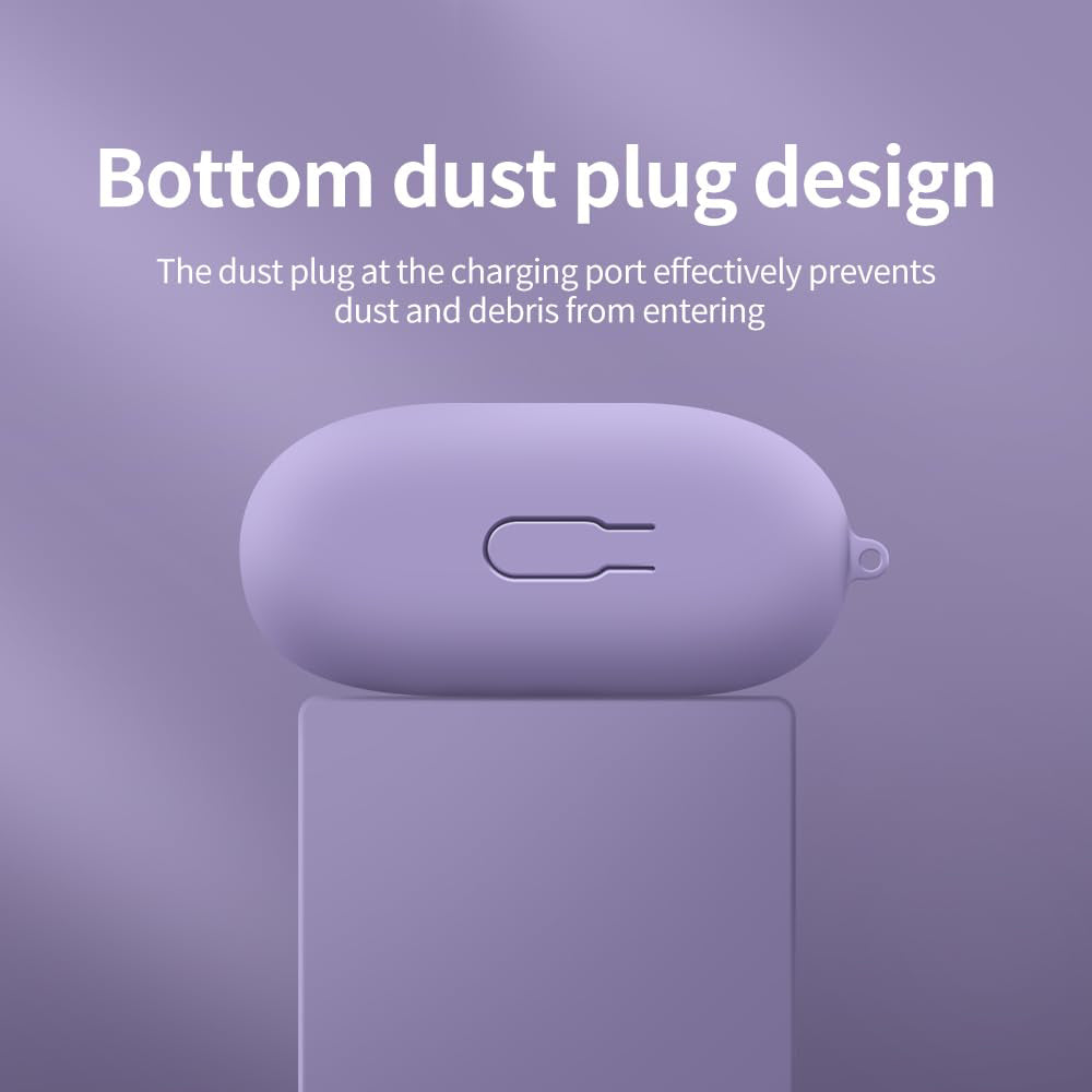 Husa Techsuit Silicone pentru Huawei FreeClip, Neagra