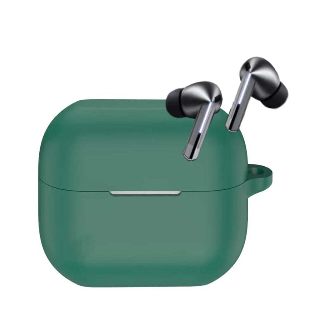 Husa Techsuit Silicone pentru Samsung Galaxy Buds3 FE / Buds3 Pro / Buds3, Verde