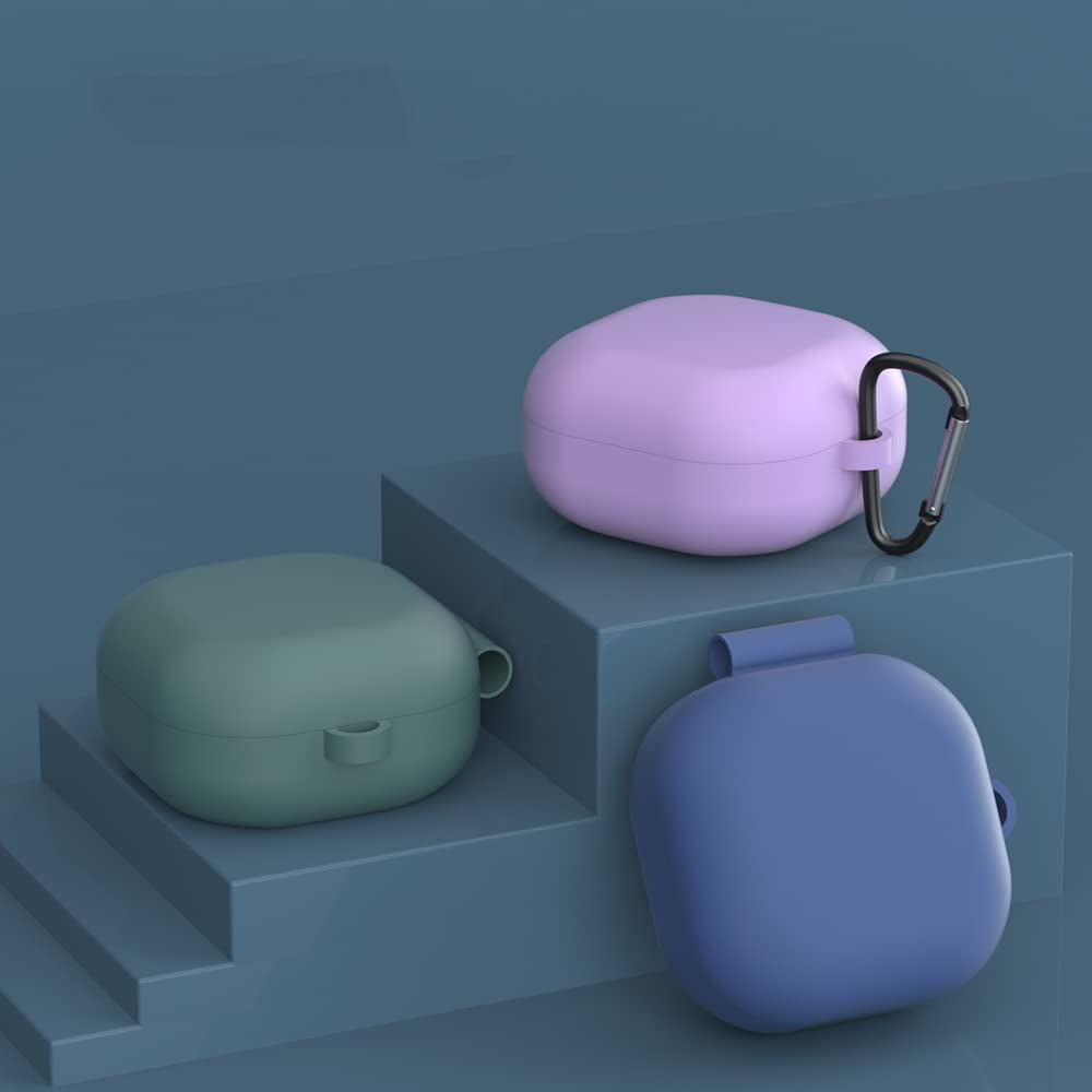 Husa Techsuit Silicone pentru Samsung Galaxy Buds FE / Buds2 Pro / Buds2 / Buds Pro / Buds Live, Neagra