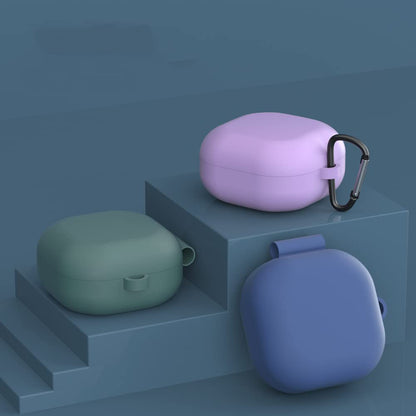 Husa Techsuit Silicone pentru Samsung Galaxy Buds FE / Buds2 Pro / Buds2 / Buds Pro / Buds Live, Neagra