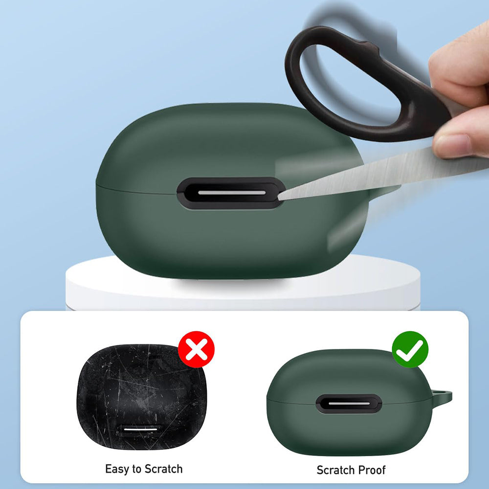 Husa Techsuit Silicone pentru Apple AirPods Gen 1 / Gen 2, Neagra