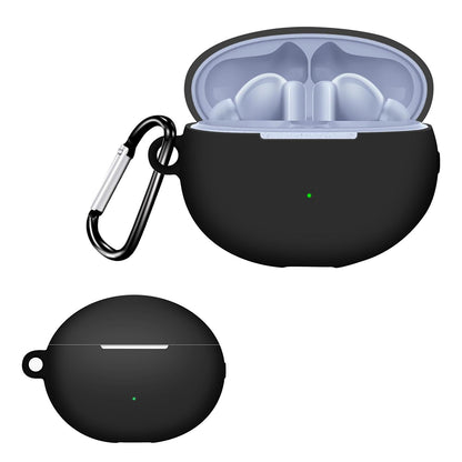 Husa Techsuit Silicone pentru Huawei FreeBuds 6i, Neagra
